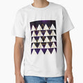 Geometric Marble Pattern - Double Golden Triangles by MindedInc
