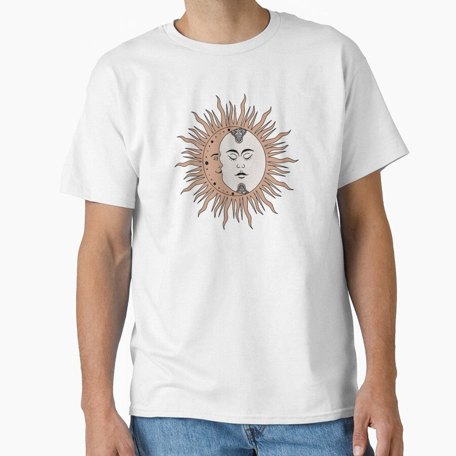 Boho Moon and Sun by KatieLibArt