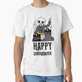 Cute skeleton halloween cementery Funny Skeleton Happy Coronaween by TamGustam