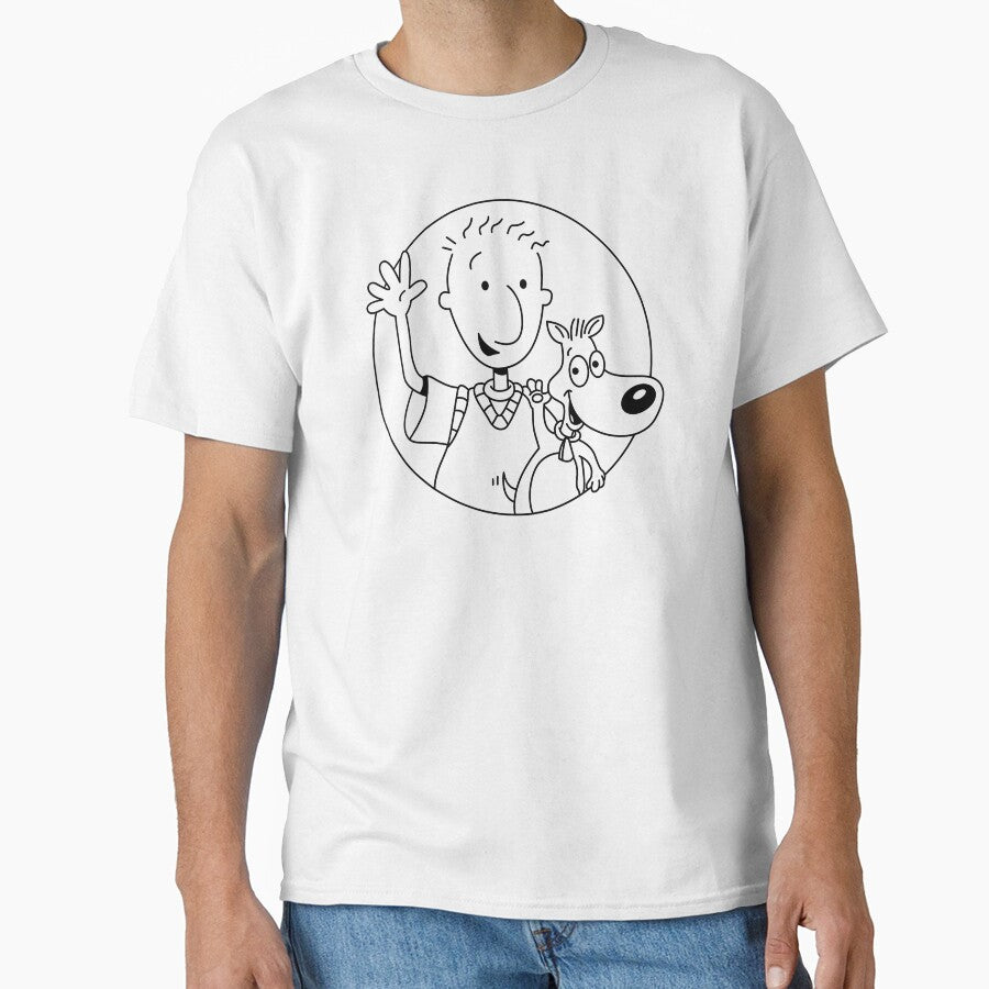 Doug & Porkchop (black) by artxlife