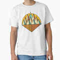 Floating Triangular Island Mountain Range by MackAndCo