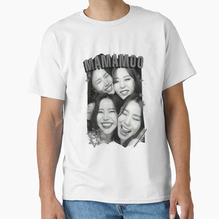 Mamamoo Kpop Female group Scrapbook Collage Cozy Y2K Vintage Design by HELL0WBELLO