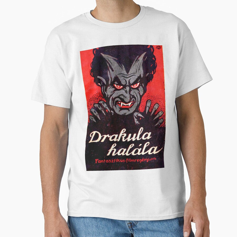 Drakula Halála Vintage Horror Poster by carelpaw