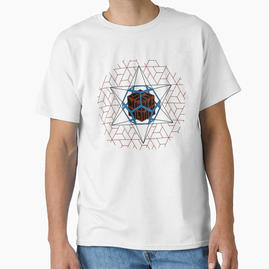 Dodecahedron Blue&Red by createVisions