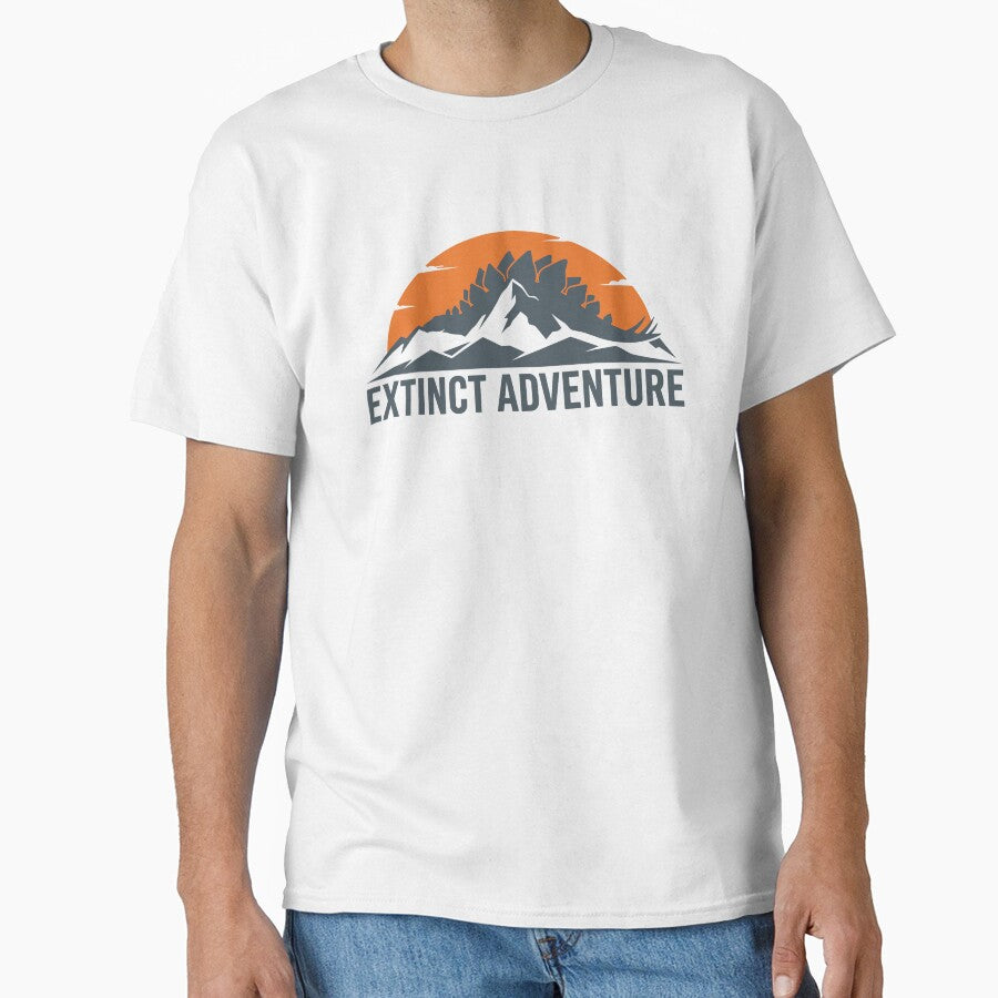 Saurian Mountain Expedition - Minimalist Dinosaur Hiking by Mdozet
