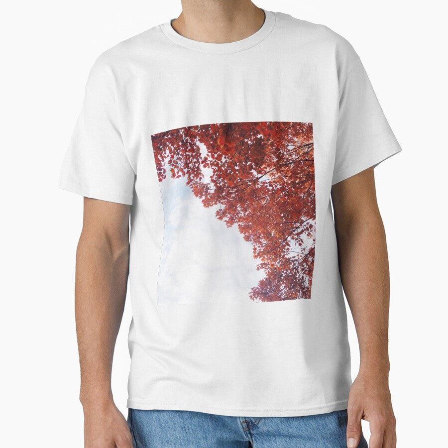 red fall leaves, fall foliage by Tori-creates
