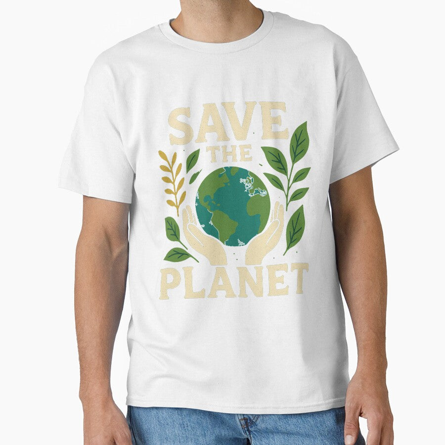 Save The Planet, Eco-Friendly Earth Art | Sustainable Nature by Oblivyum