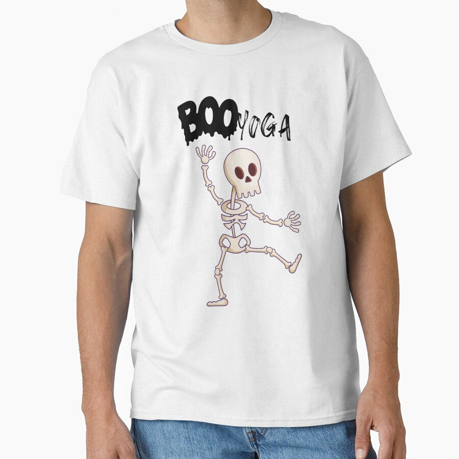 Booyoga – Dancing Skeleton Yoga Halloween Design by CreativeLifeMe