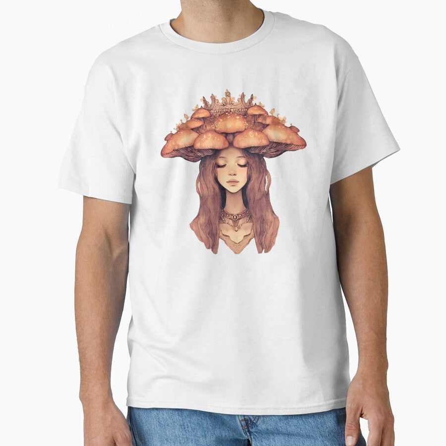 Dark Cottagecore Princess of Mushrooms by CaptainNemo21