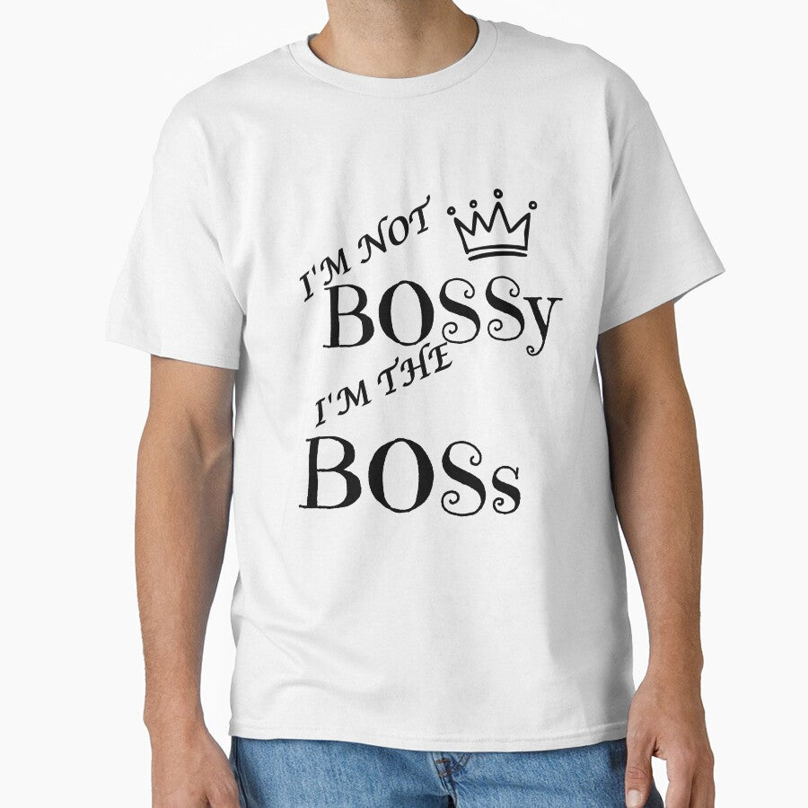 I’m Not Bossy I’m The Boss Typography by Glambysarah