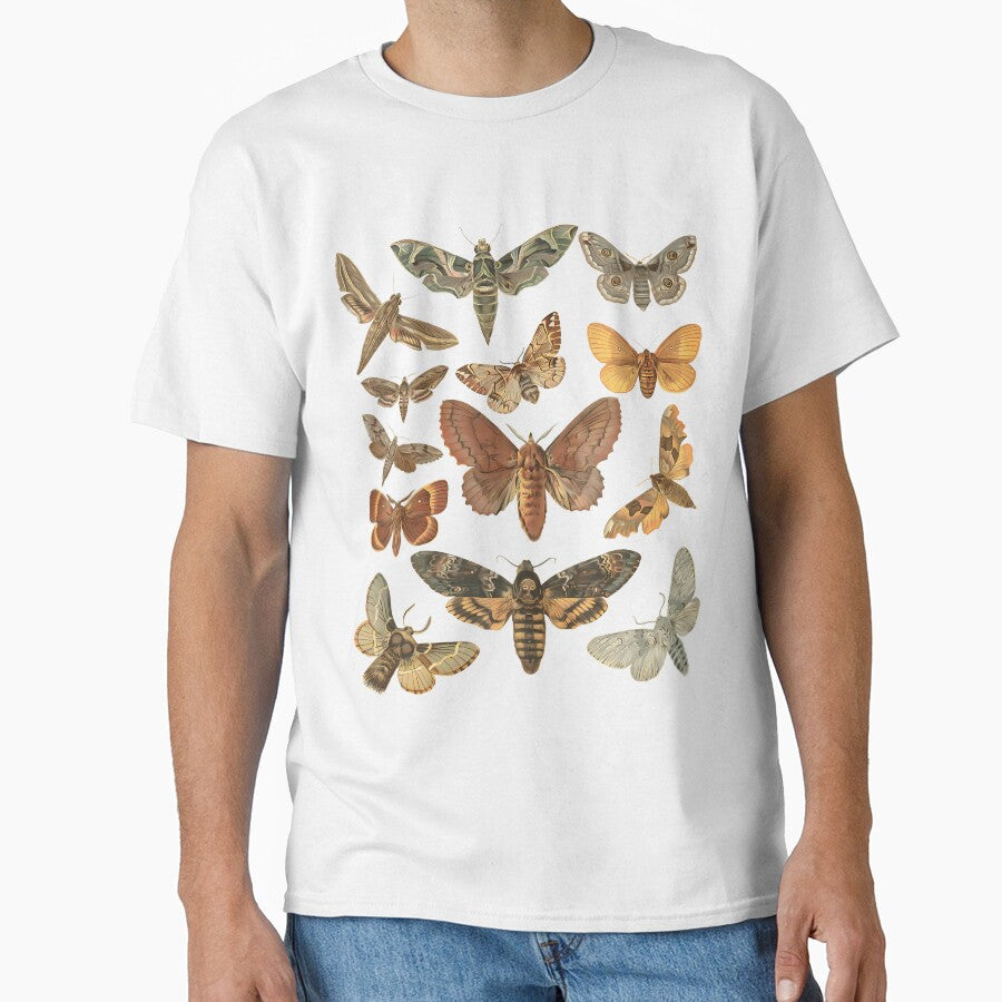Vintage Moth Goblincore Dark Academia by fanzymukump