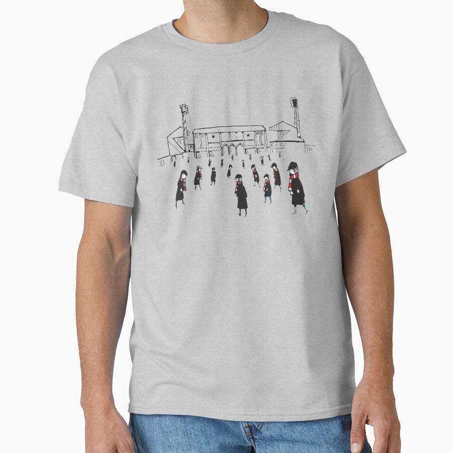 Stoke City, Victoria Ground, Football Stadium,  Illustrated Tribute by FoleyPottery