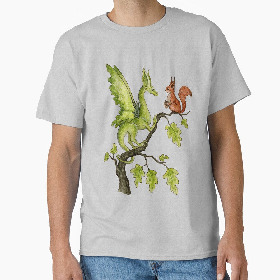 Oak Tree Encounter by AmyBrownArt