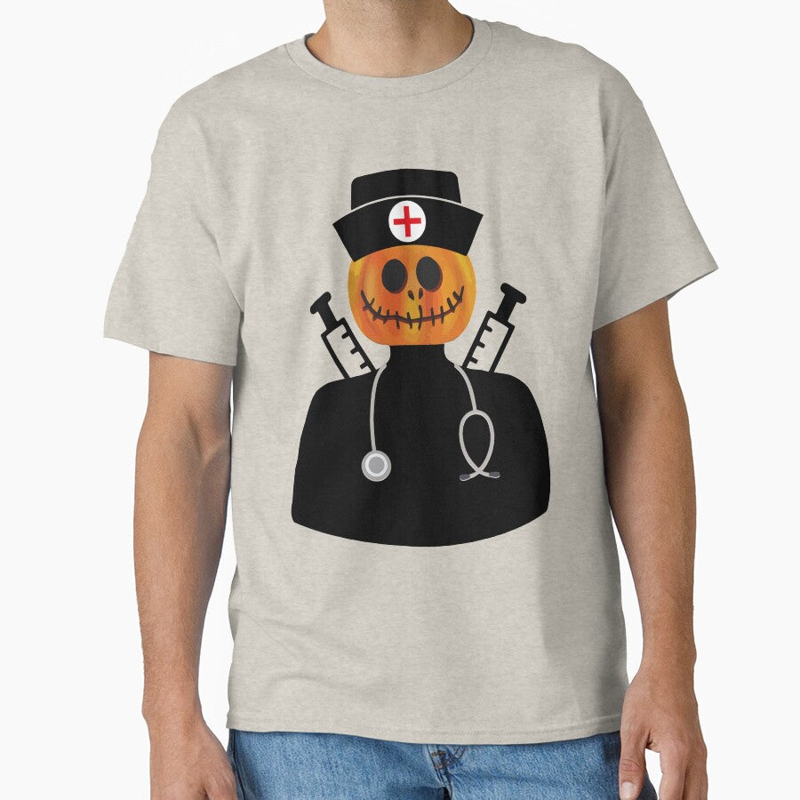 Nurse Halloween Shirt - RN Nurse Halloween Costume T-shirt by mrsmitful