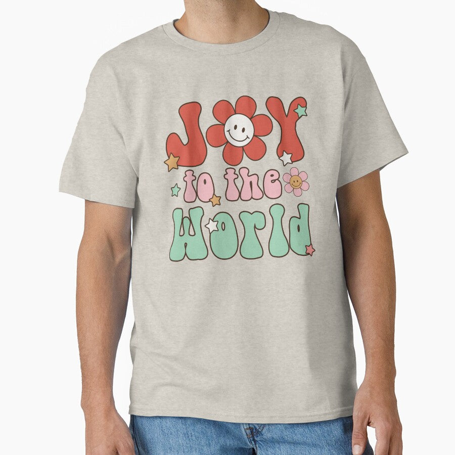 Retro Groovy Christmas -Joy To The World by yoshra