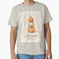 Cozy Poster Minimalist Pumpkins Watercolor Autumn Vibes by ElizabethCoelho