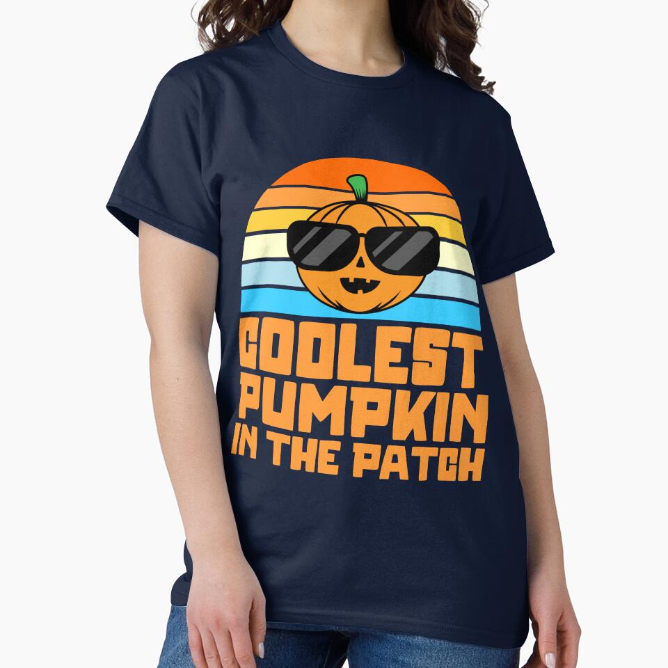 Coolest Pumpkin In The Patch Kids Boys Toddler Halloween Gear by DynamicDesign