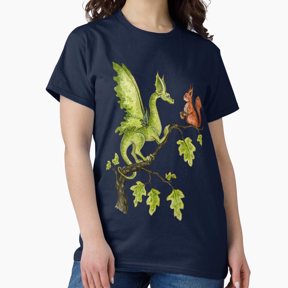 Oak Tree Encounter by AmyBrownArt