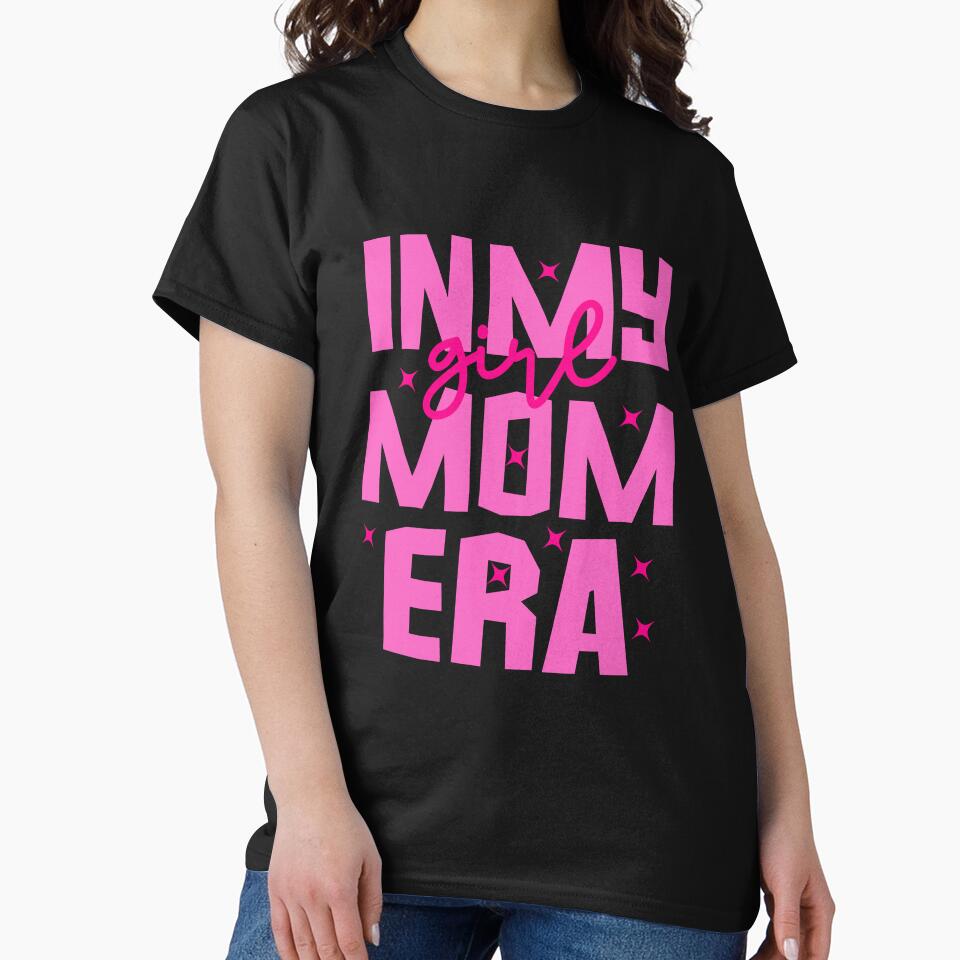 Girl Mom Era pinck mama era lover Groovy Mom Of Girl by Manara  -Art
