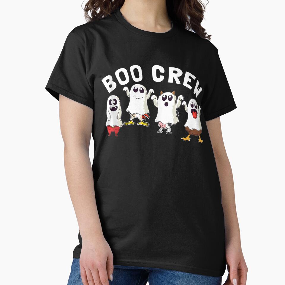 Ghost Boo Crew Funny Halloween Cow Santa Chicken Turkey 2021 Tank Top by DaiShop