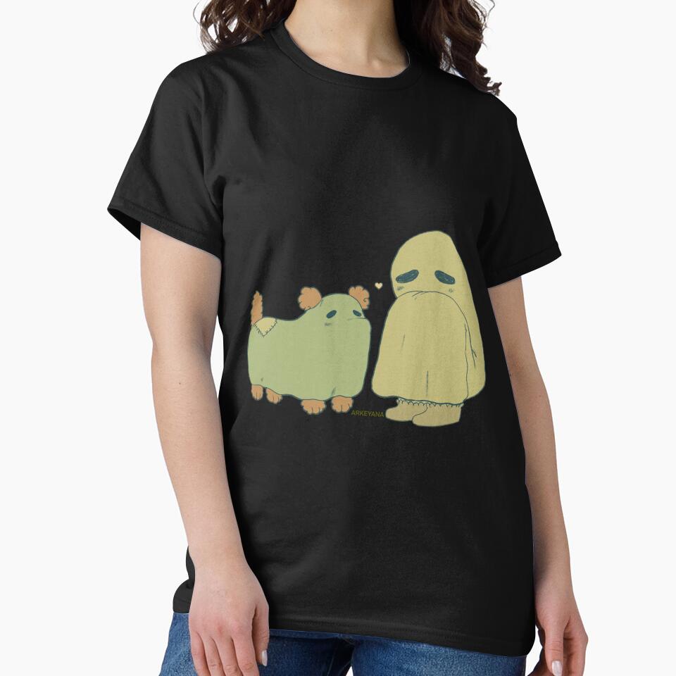 Best Friends for Life Ghost w Dog Companion by Arkeyana
