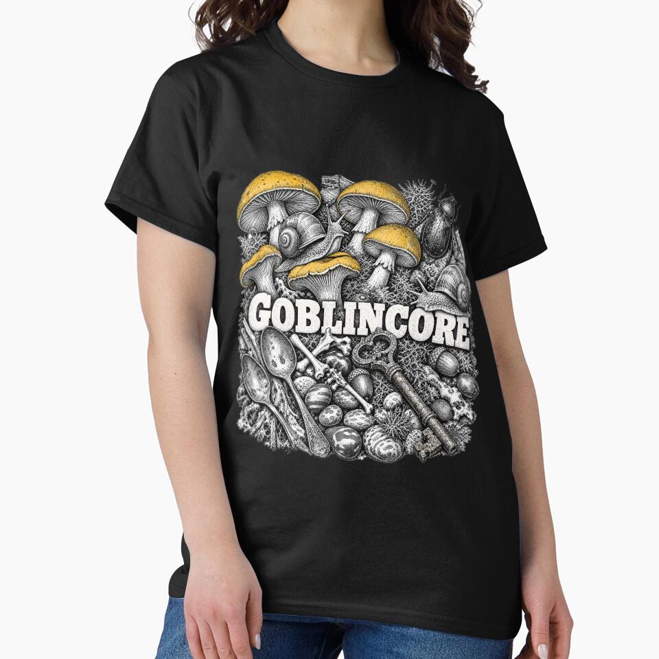 culture Goblincore — Mushrooms Snails Bones Stolen Spoons Forest Aesthetic by Uglyandcute