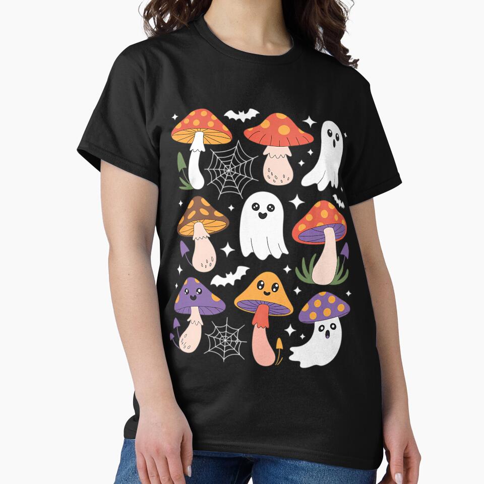 Mushroom Ghosts Fairy Goblincore by kijaywensela