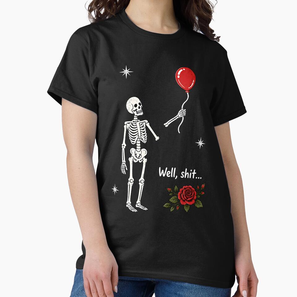 Well Shit Skeleton by milomatchart