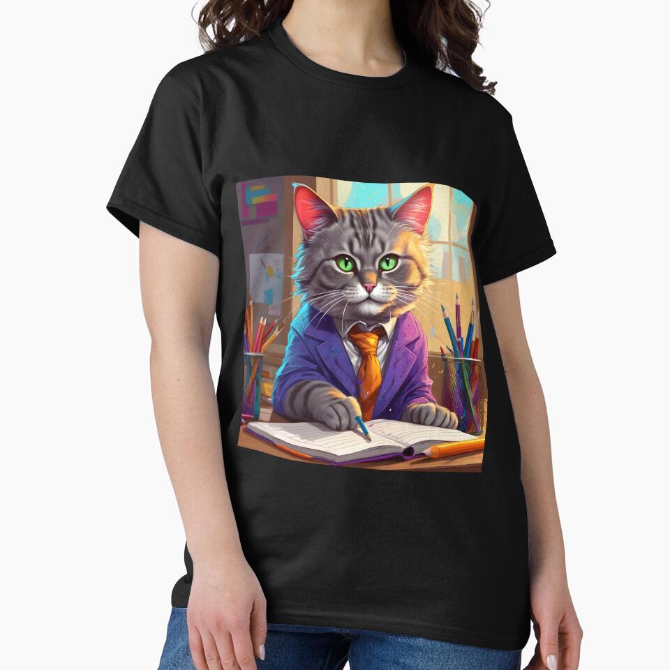 IN MY TEACHER ERA TEACHER CAT by Mayalogo