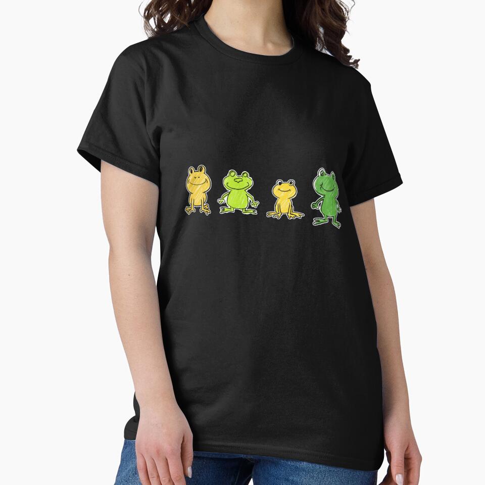 crayon frog animals by FORPOTATOPARTY