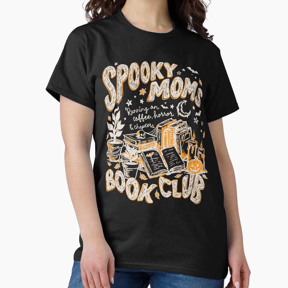Spooky Moms Book Club by Poopielandia