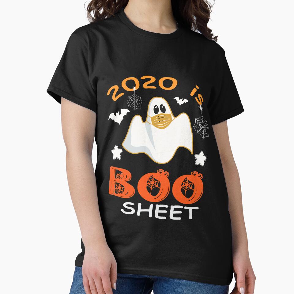 2020 Is Boo Sheet Halloween by Norman1948