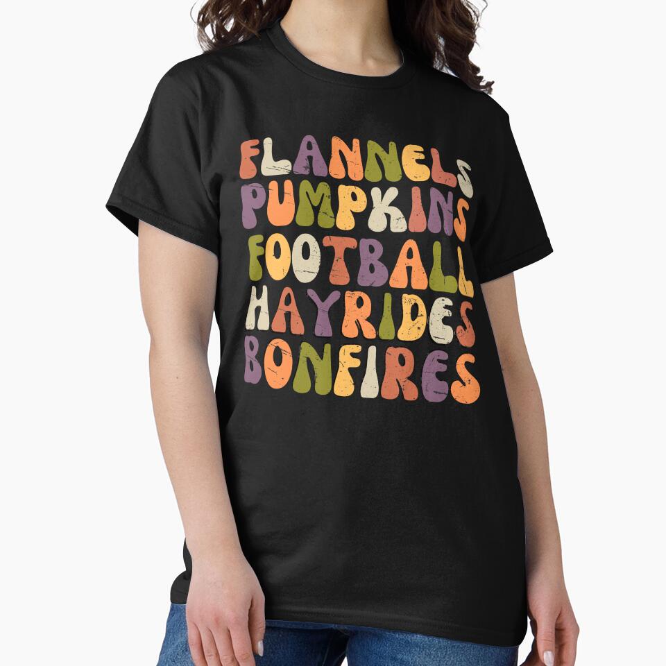 Fall Design Flannels, Pumpkins, Football, Hayrides, Bonfires by AlienOccupation