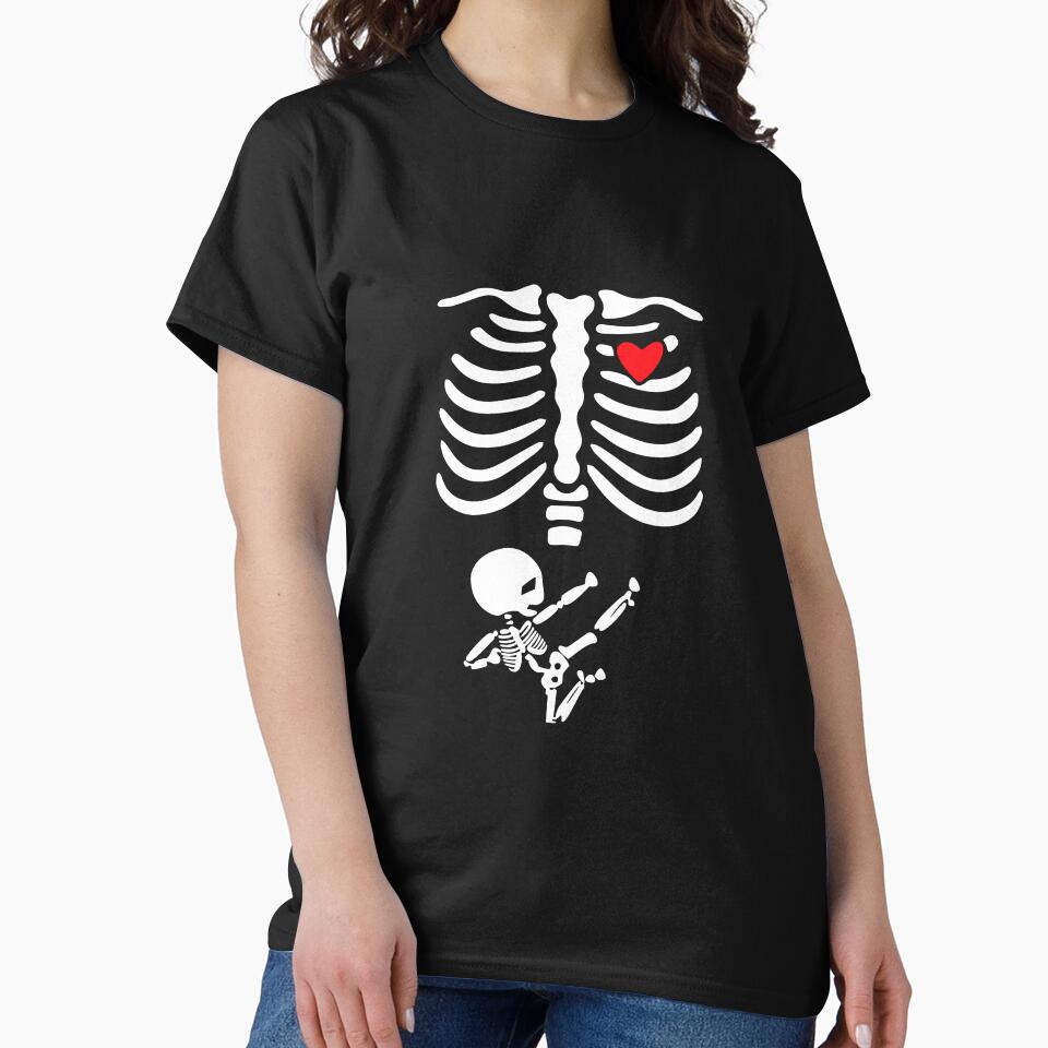 Pregnant Skeleton Karate by unassertive19