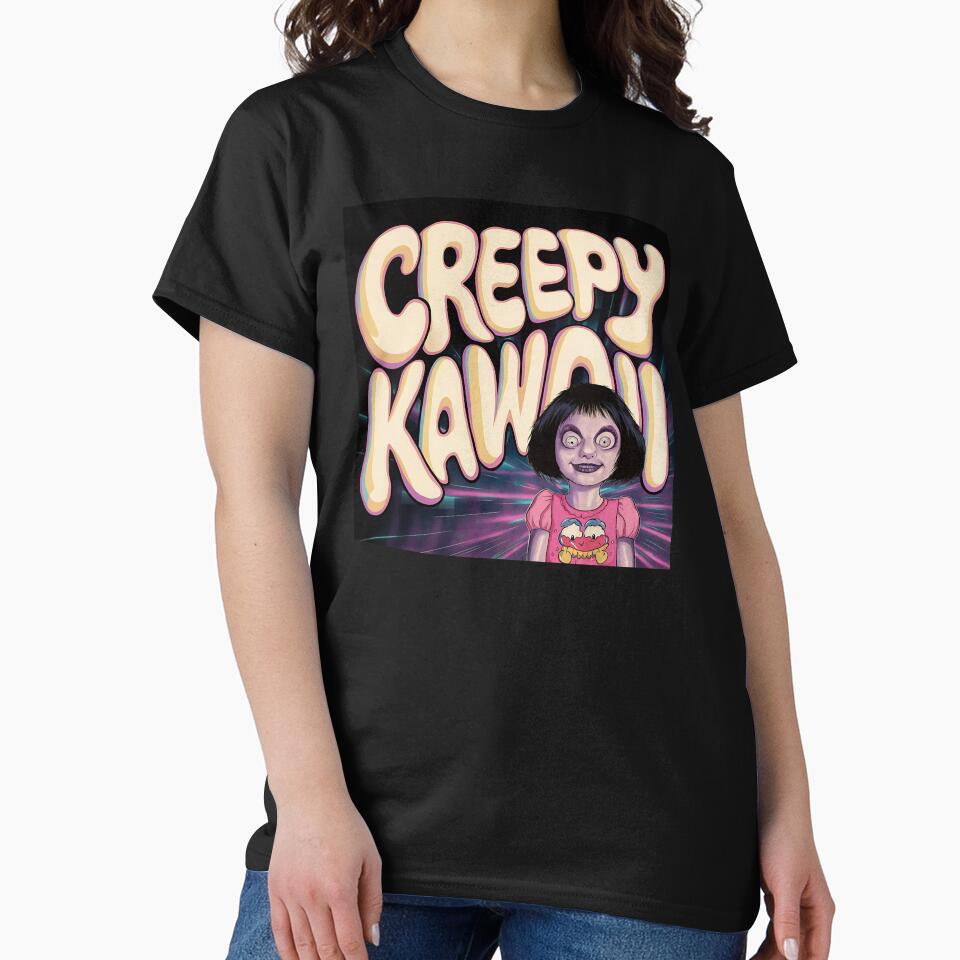 Adorable Creepy Kawaii Girl by Itsheartshop