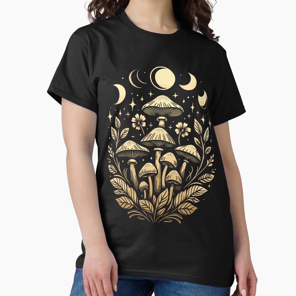 Cottagecore Dark Aesthetic Mushroom by ragillthiague
