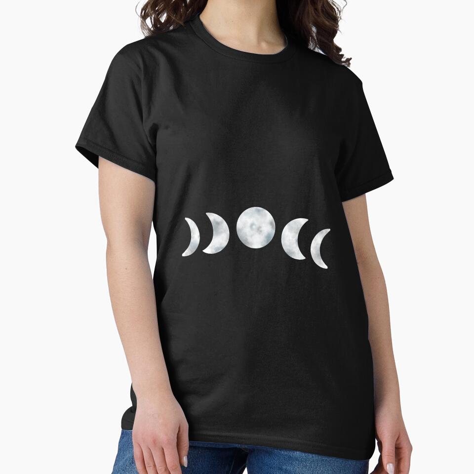 phases of the moon by AmyJStickers