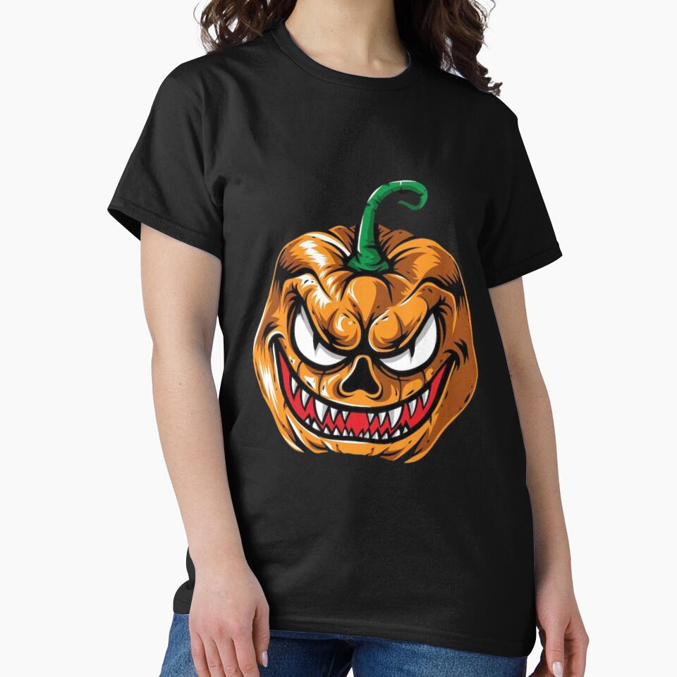 Halloween scary pumpkin head by sweary12