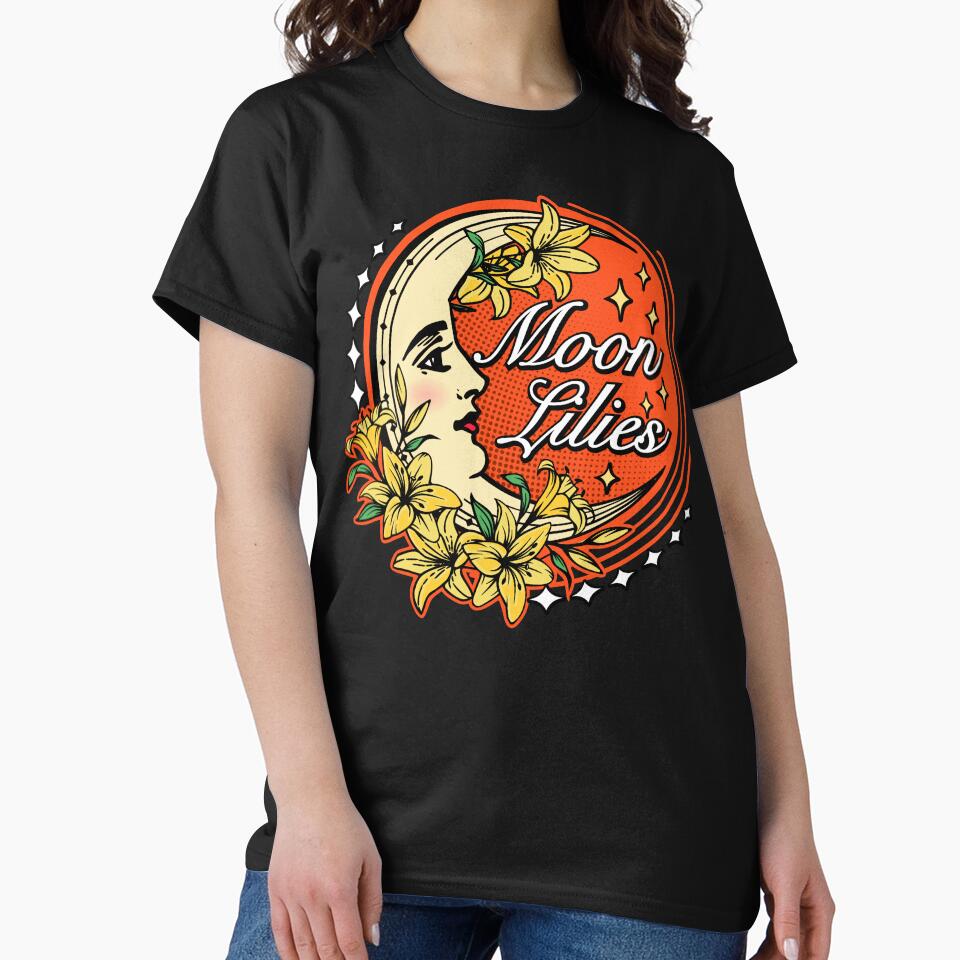 Retro Harvest Moon Golden Lilies by RavenWake