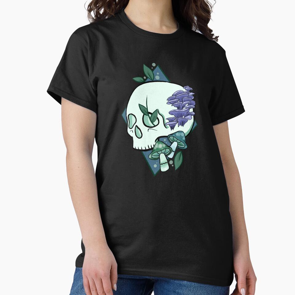 MUSHROOMSKULL by GrimmRoot