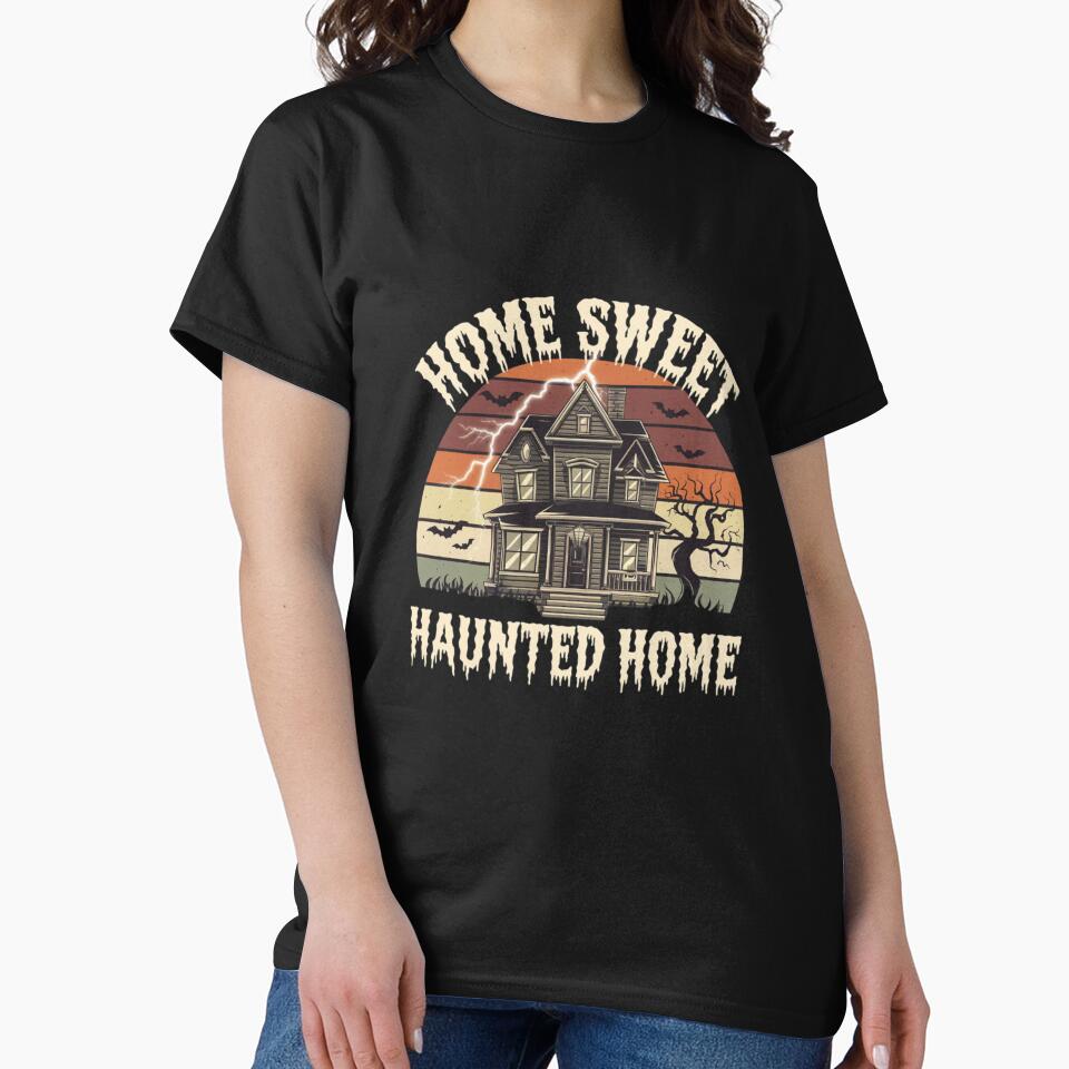 Home Sweet Haunted Home Design by MrHStudio