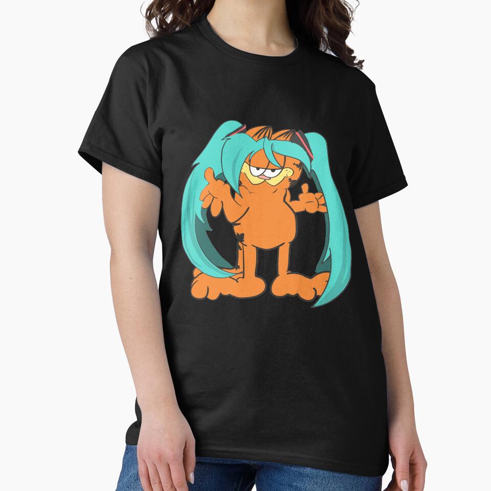 Hatsune Miku Garfield by Marmimow