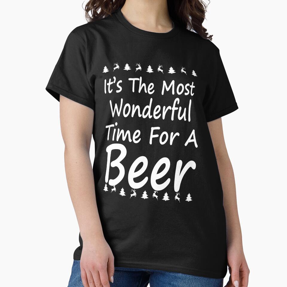 It s The Most Wonderful Time For A Beer Christmas by URBANBOX