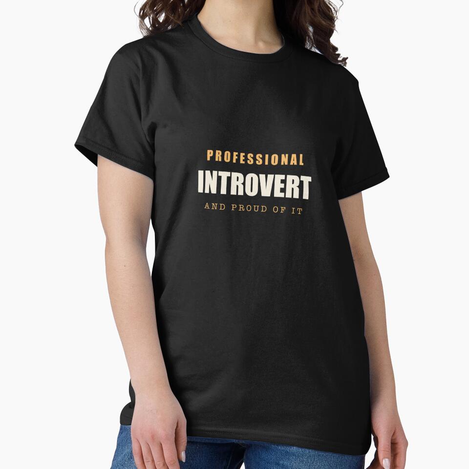Professional Introvert - Introvert by RetroThreadWorks