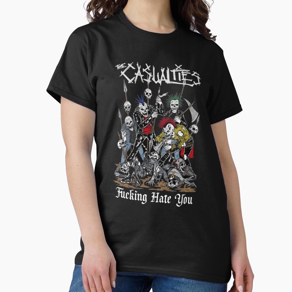 The Casualties Street Punk Band by KWADX Drones Apparel