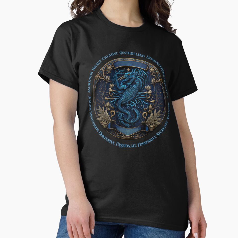 Scorpio T-Shirt, Horoscope T-Shirt, Birthday T-Shirt, Zodiac Sign T-Shirt by Graphitti Squad