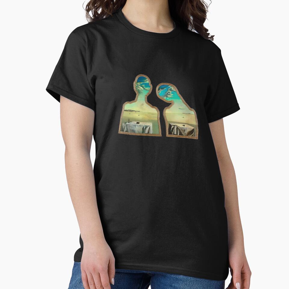 Salvador Dalí - Couple aux têtes pleines de nuages by Artaxias_Designs