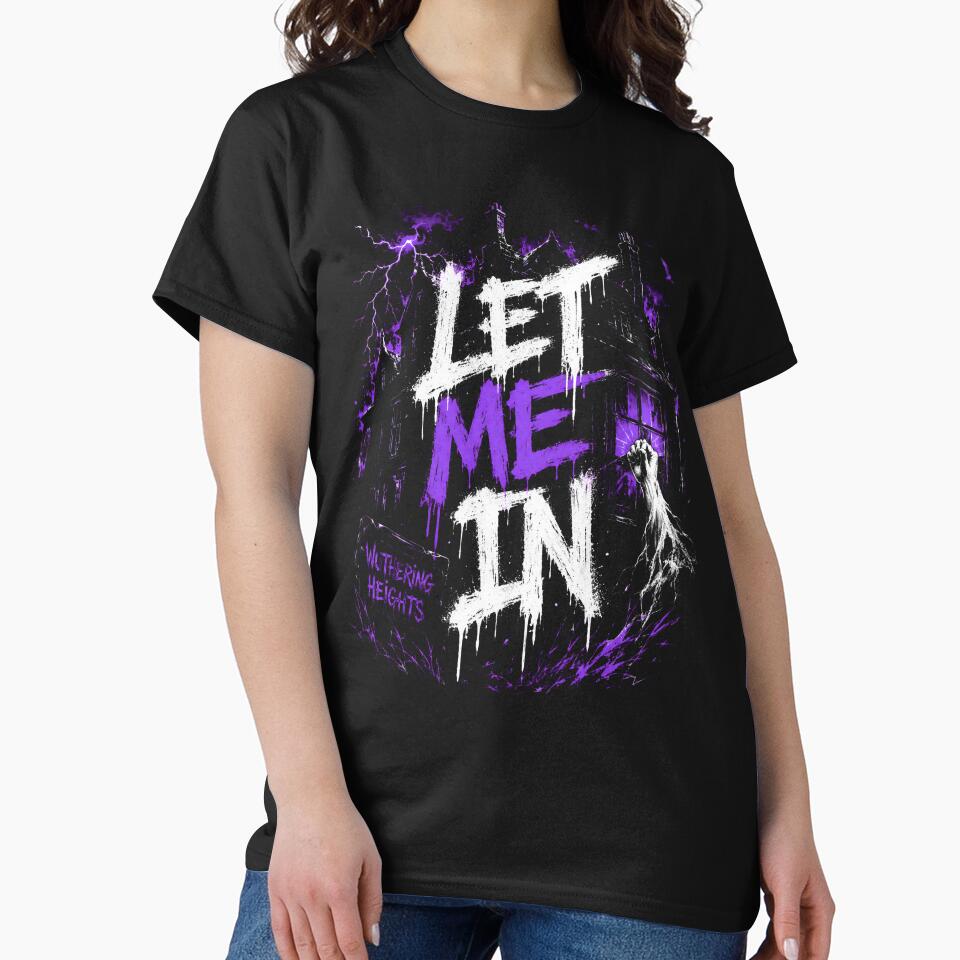 Let Me In Wuthering Heights Ghost Catherine Gothic Window Art by Fenay Designs