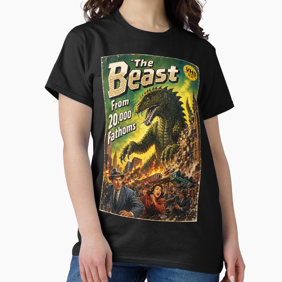 The Beast From 20,000 Fathoms - Retro 50s Sci Fi Horror B Movie Creature Feature by FilMate