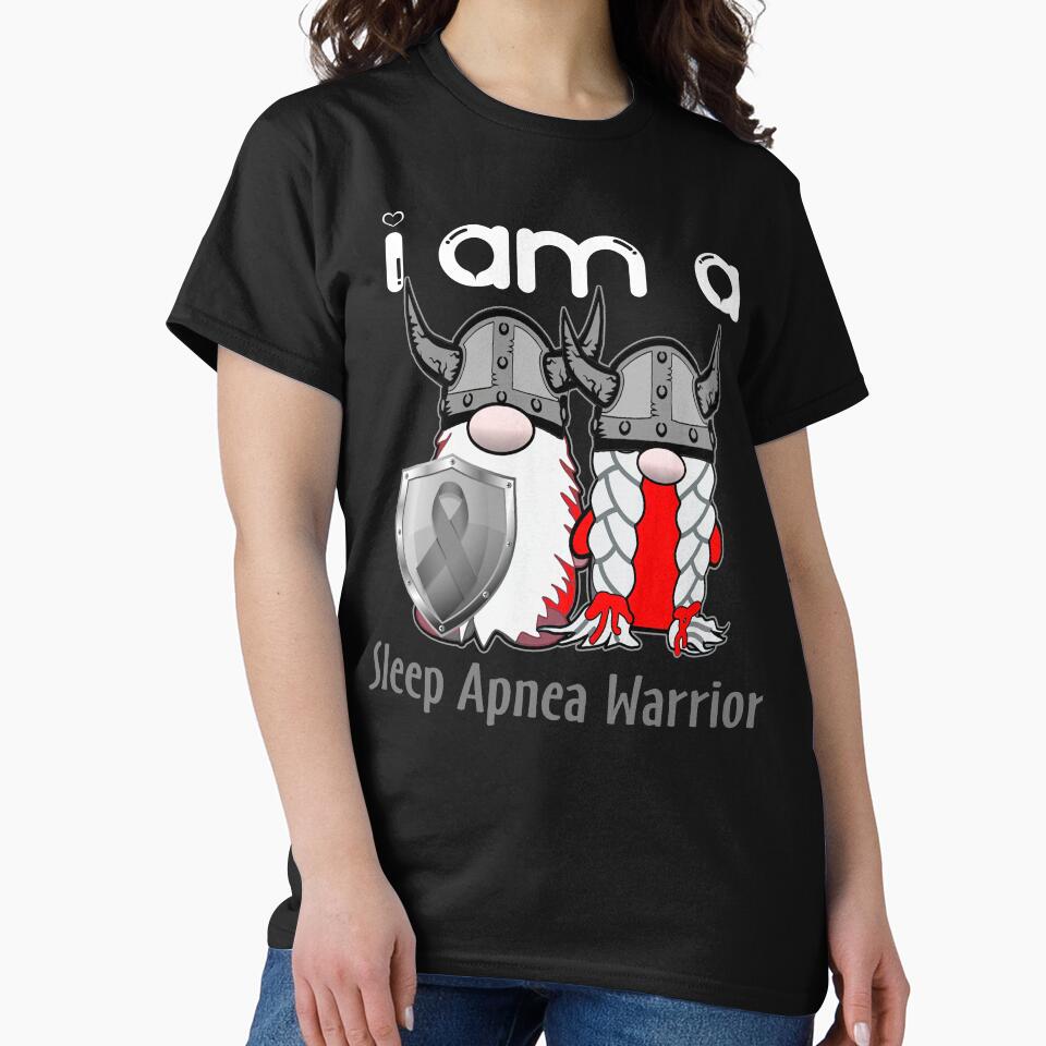 I Am A Sleep Apnea Warrior Support Sleep Apnea Fighter Gift by radianen